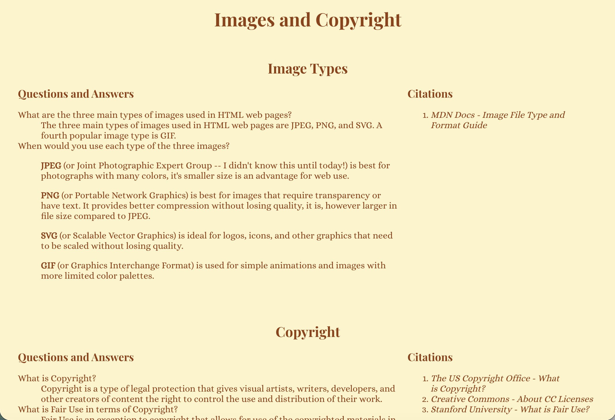 Screenshot for page created for assignment 2, with CSS Styling.